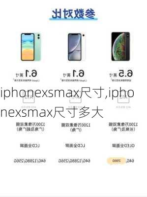 iphonexsmax尺寸,iphonexsmax尺寸多大