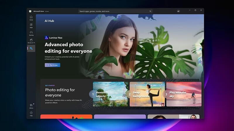 Windows 11人工智能驱动的Microsoft Store：全新应用与游戏体验