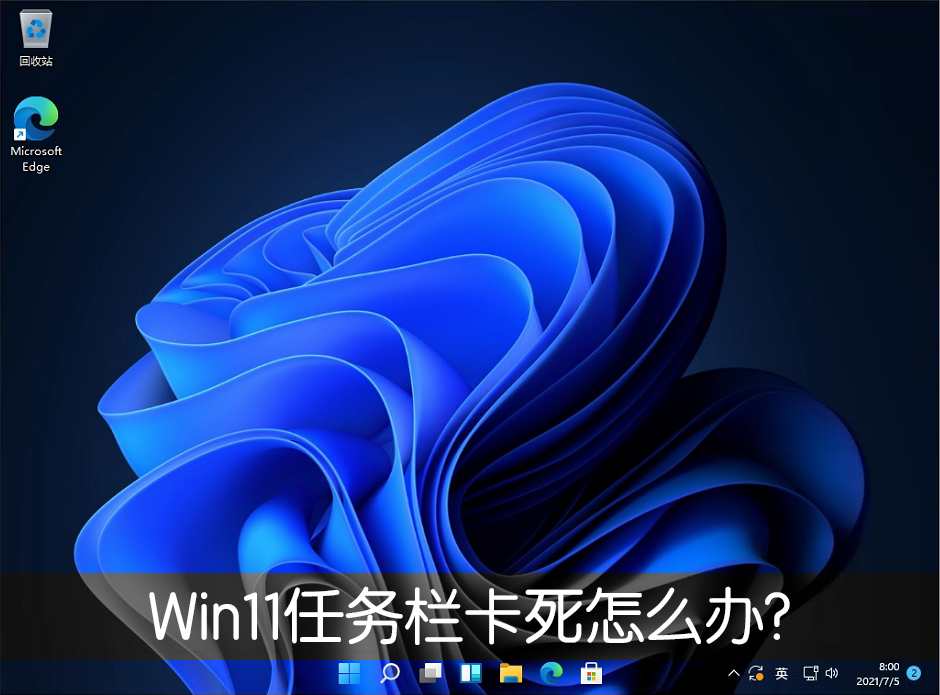 Win11任务栏卡死重启也没有用怎么