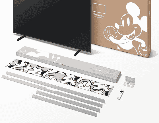 三星特别版The Frame电视,与迪士尼共庆百年华诞!