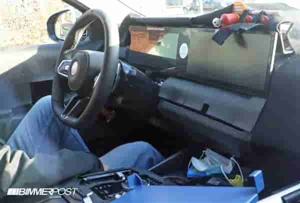 宝马5系谍照曝光!外观微调,内饰全新换装