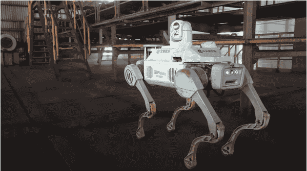 恶劣环境解放人力,绝影X20机器狗在宝钢股份上线实战测试