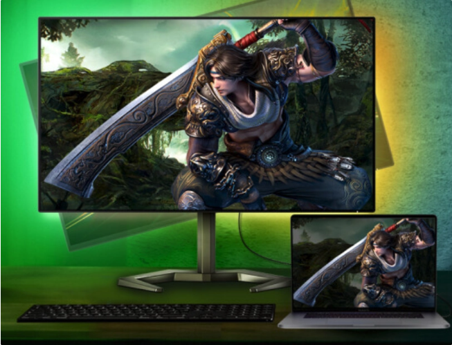 飞利浦剑圣 M5000 显示器降至 4299 元:四窄边 4K 144Hz,HDR600