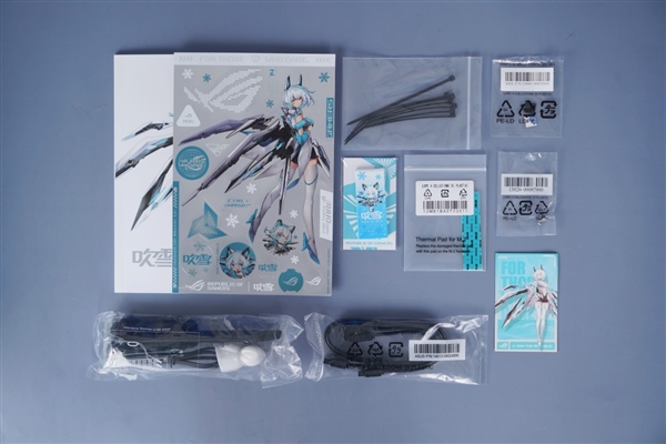 银白装甲!华硕ROG STRIX B760-G GAMING WIFI D4小吹雪主板图赏