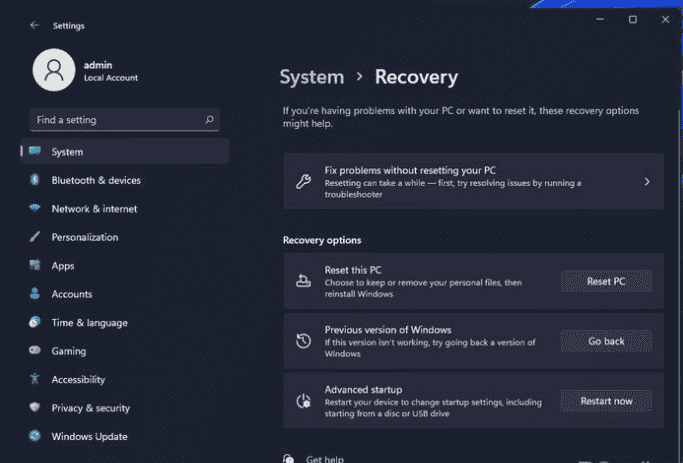 Win11超过10天怎么退回Win10 Win11超过10天可以退回Win10吗