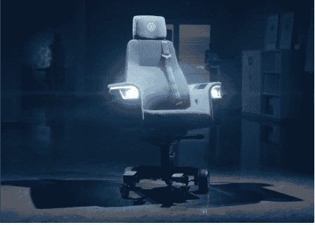 大众汽车打造超科幻办公椅:能以 20 公里 / 时速度行驶,配 360 度防撞传感器