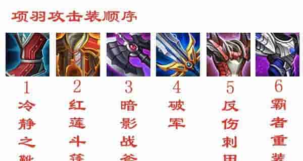 勇者无惧项羽出装攻略（大胆选择，无所畏惧）_攻略大全_游戏攻略