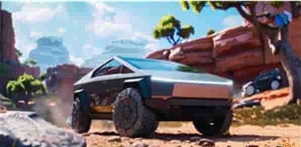 神奇联动系列！《堡垒之夜》联动特斯拉Cybertruck