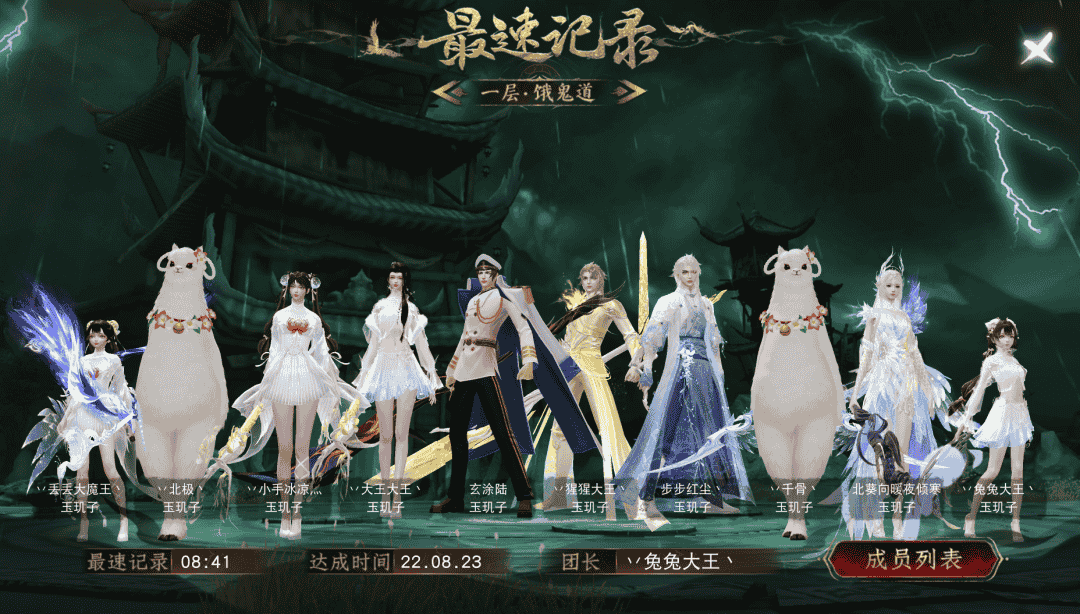 且看《天下》手游两支榜首团队如何速通饿鬼道！