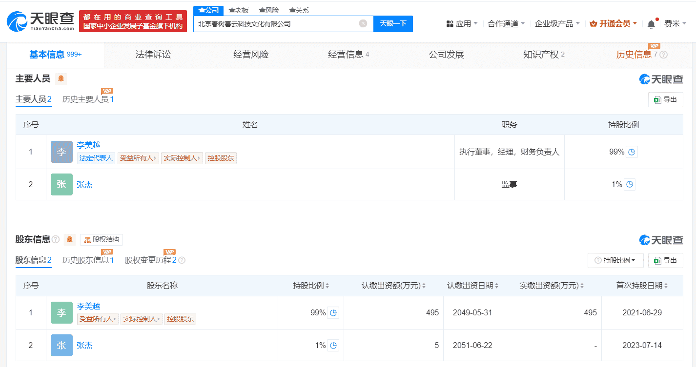 李美越个人照片