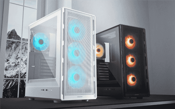 骨伽Airface Pure系列机箱来袭！紧凑中塔，双色可选，散热强劲