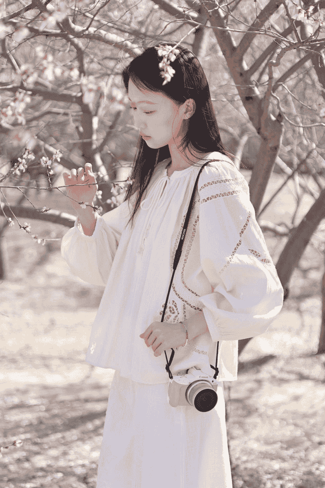 春日桃花下，佳能EOS R50如何助力拍
