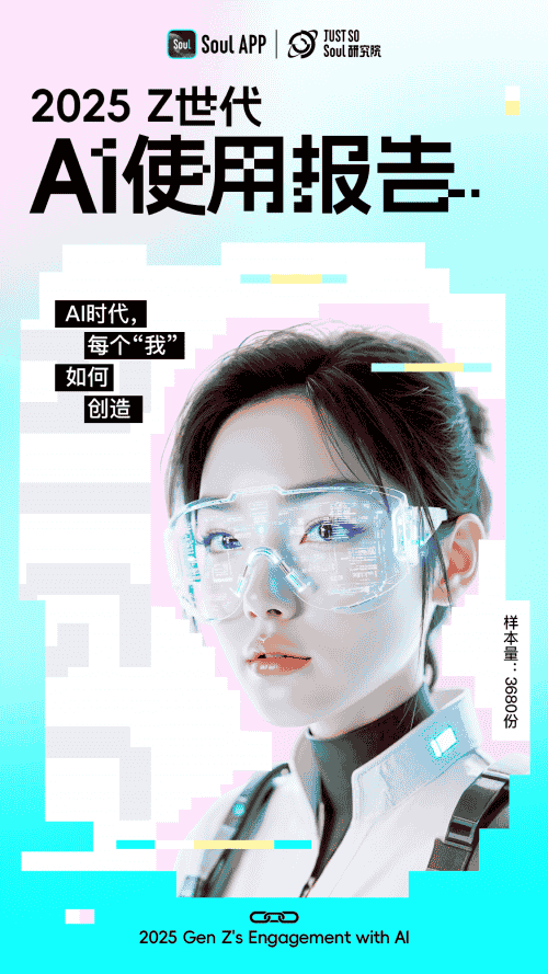 《2025 Z世代AI使用报告》发布:受访年轻人中约四成有“AI焦虑”
