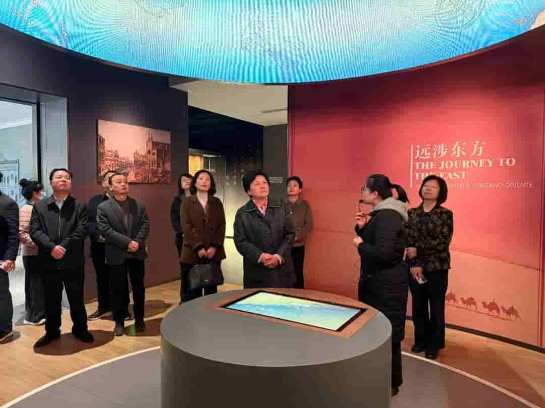 高邮市友协探访国际友好交流基地,共谋地方高水平开放新篇章