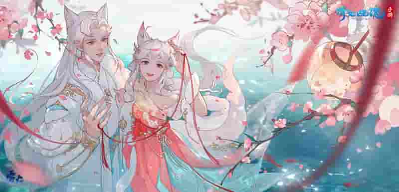 1646276829758839.jpg 图1:倩女手游3月时装【狐仙梦】浪漫登场.jpg