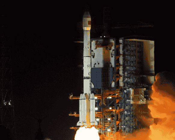 长征三号乙火箭成功发射通信技术试