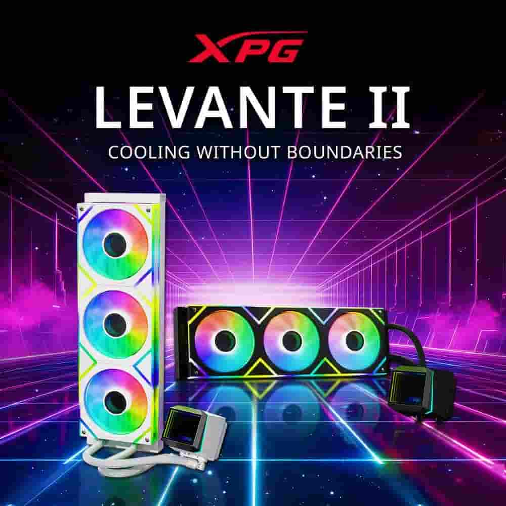 威刚XPG新推LEVANTE II 360水冷:三体风扇设计,解热高达320W