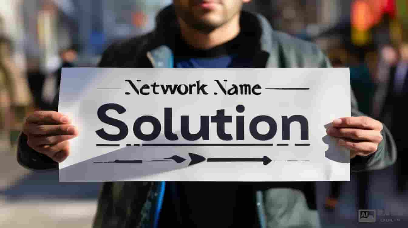 不能正常显示网络名称 不能正常显示网络名称