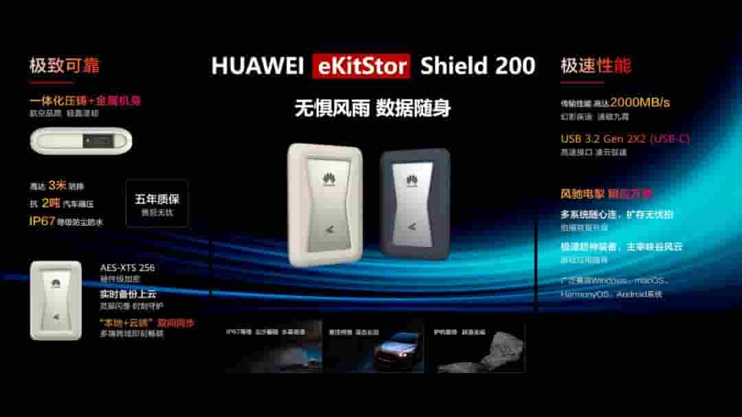 华为首推U.2 PCIe 5.0 QLC SSD，eKitStor Xtreme 116P性能惊艳亮相