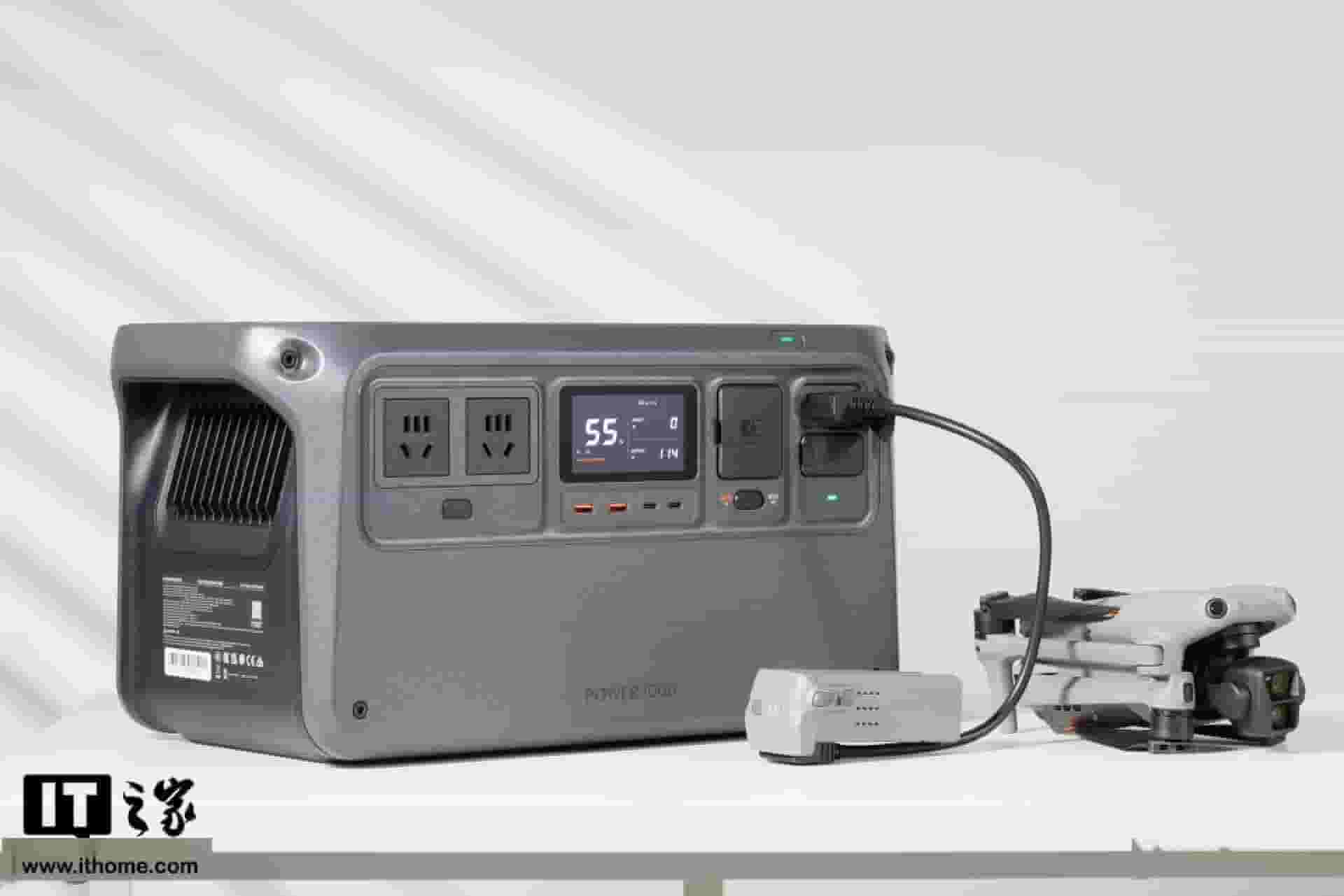 大疆Power 2000户外电池来袭：2000Wh容量，无人机续航新突破？