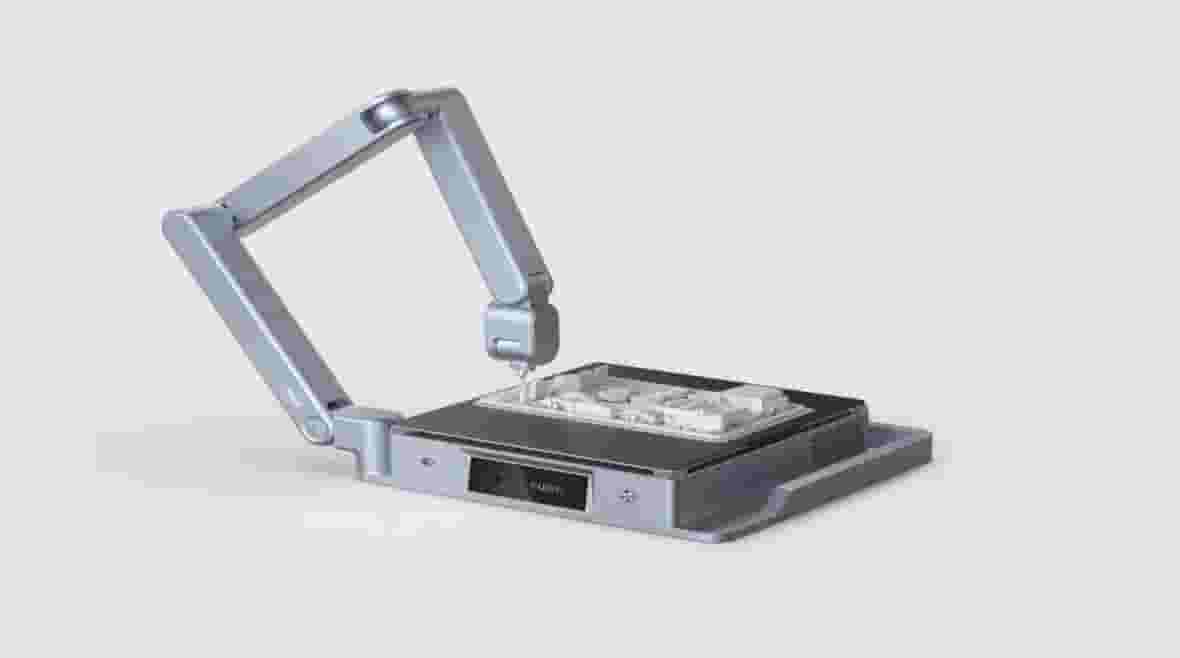 纵维立方Anycubic发布便携3D打印机,机械臂可折叠,高度仅7.5cm!