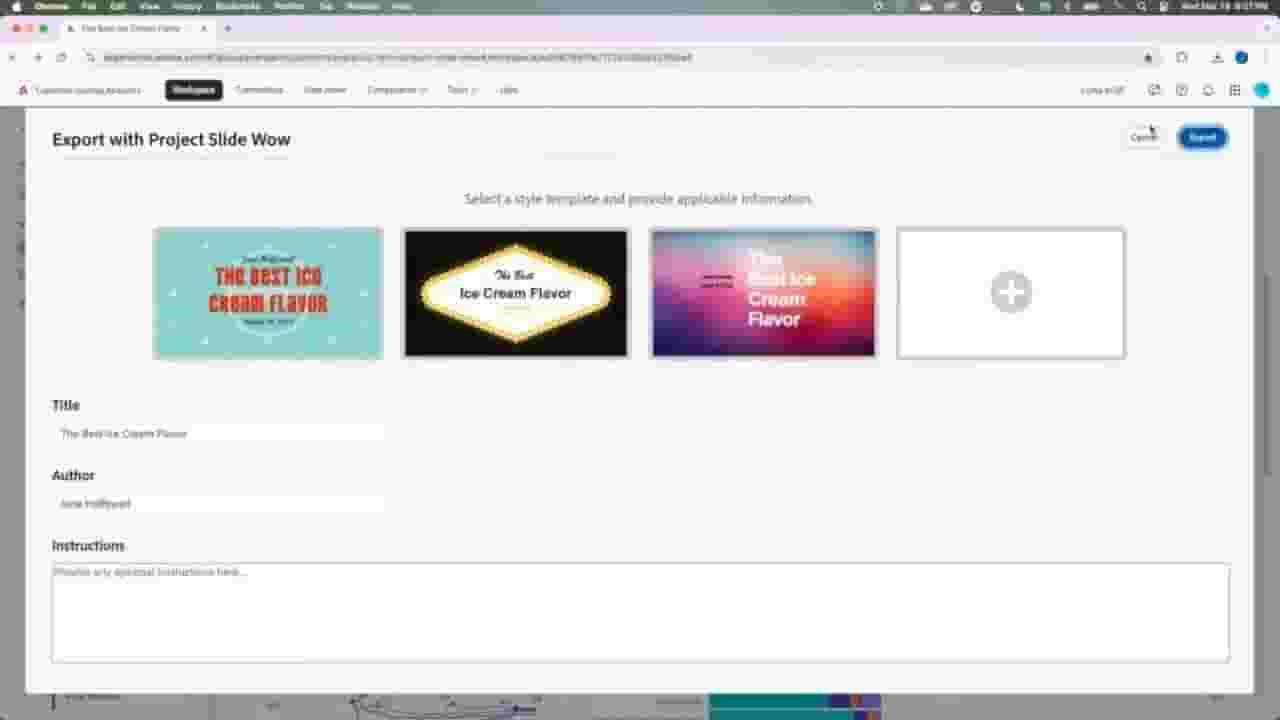 Adobe新推AI神器Project Slide Wow，数据秒变PPT，展示效率飙升！