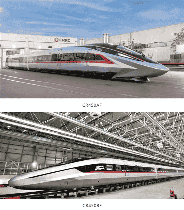 CR450动车组样车时速破450公里！即将以400公里时速驰骋既有线路