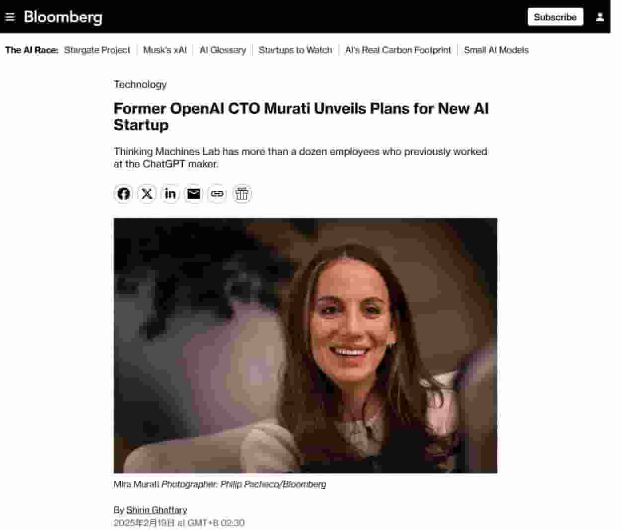 前OpenAI高管携手创办新公司，Thinki