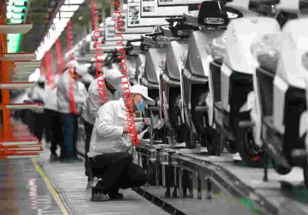 大足高新区新能源摩托车产业加速跑,绿源集团重庆基地正式投产!