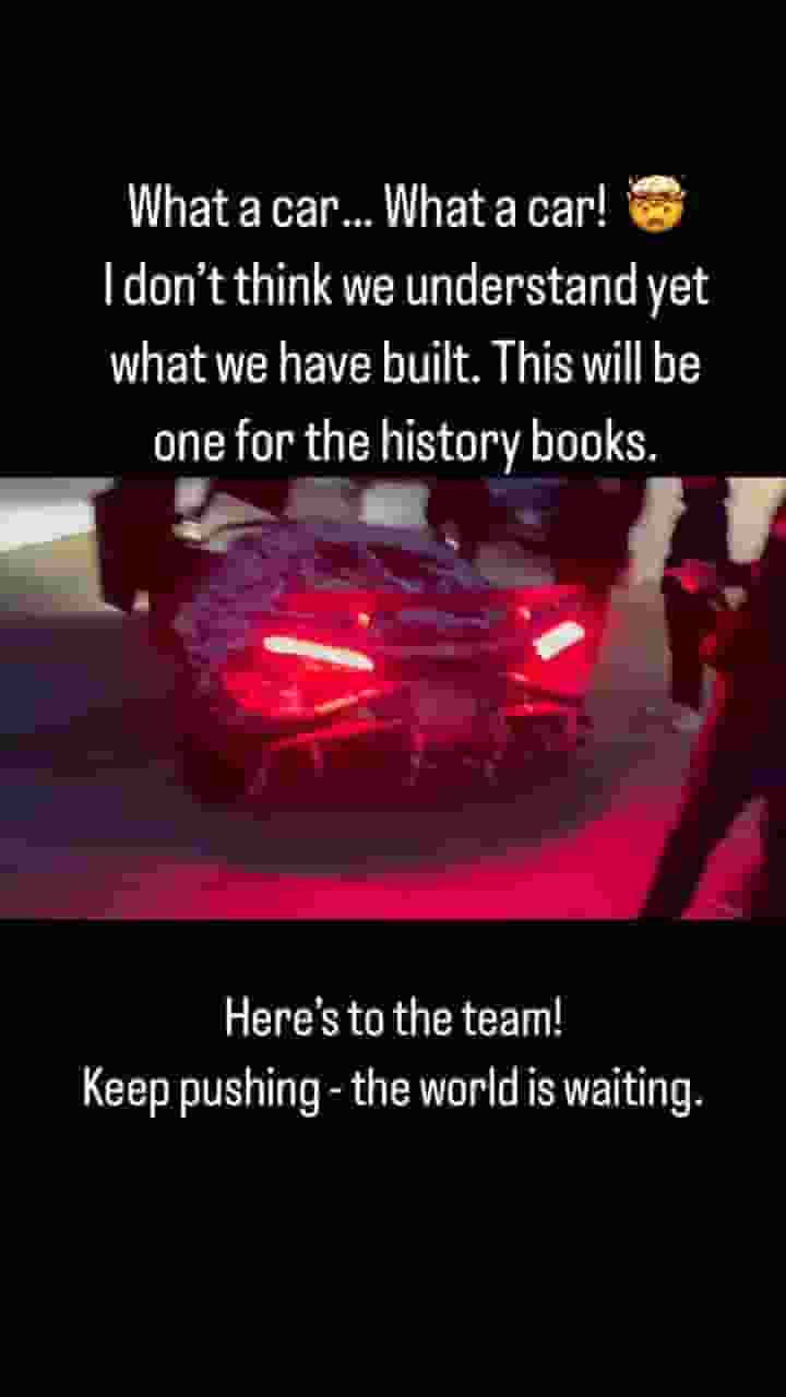 布加迪Tourbillon混动超跑原型车曝光，8.3升V16引擎声浪震撼来袭