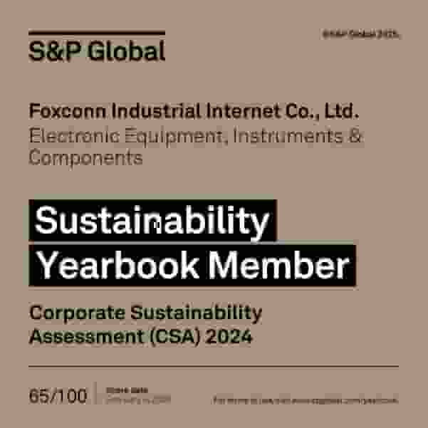 工业富联ESG表现获认可，首度跻身标普全球《可持续发展年鉴》