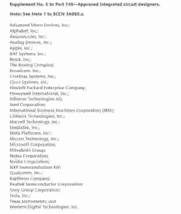 美芯片管制再升级,台积电16及14纳米制程对华出货受限