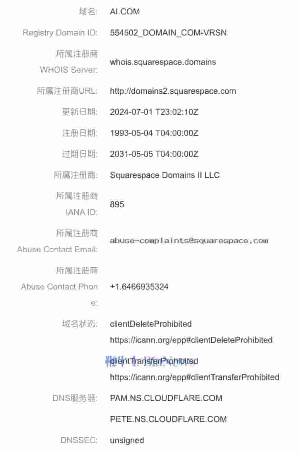 ai.com域名成“AI热度追踪器”,频繁跳转引网友猜测