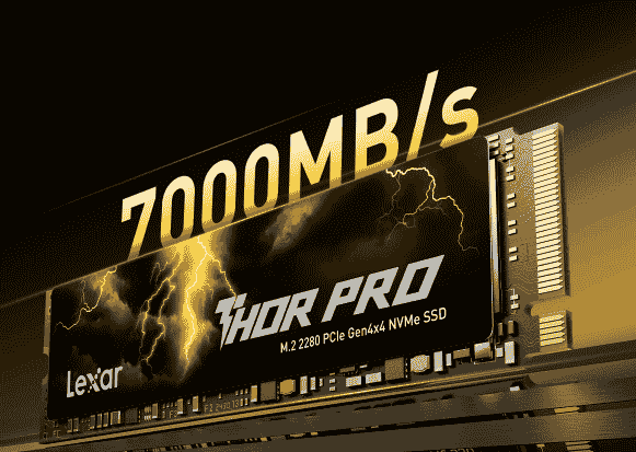 雷克沙THOR PRO PCIe 4.0 SSD上市，高性能4TB版仅售1399元