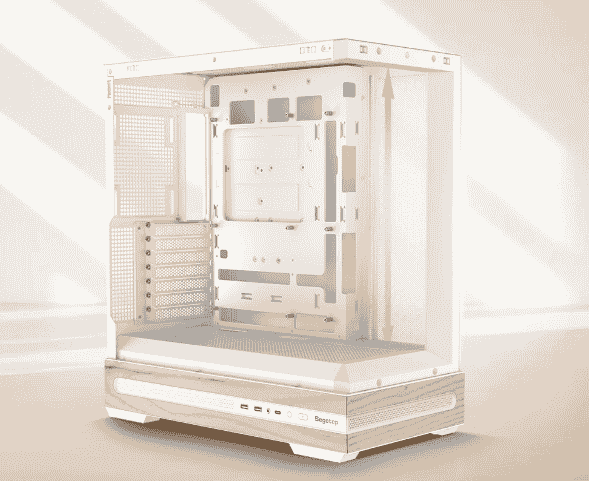 鑫谷甄木1机箱上市，木质外观配双360水冷，首发仅319元起！