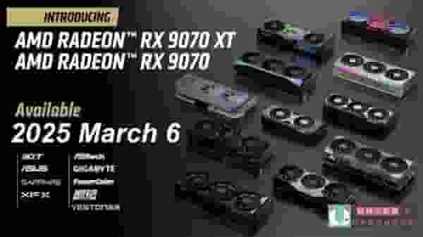 AMD RX9070系列显卡:三月初震撼上市,性能能否满足期待?