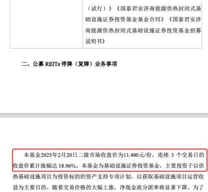 公募REITs涨势如虹！REIT上市四天涨幅超五成，背后动力何在？