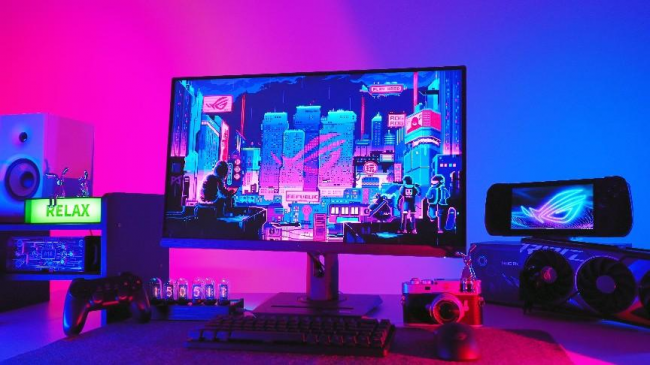 ROG双模电竞显示器：一机双用，嗨玩多款游戏！