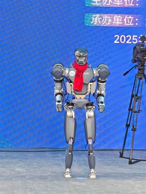 "大壮人形机器人亮相武汉，1.8米身高搬运能力超百斤"
