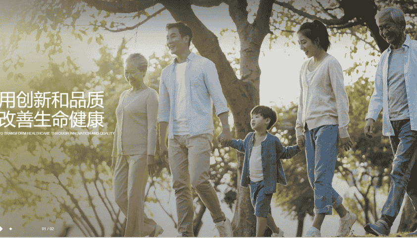 派琪案例|北芯生命科技 高端网站形