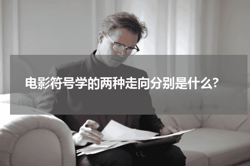 电影符号学的两种走向分别是什么?