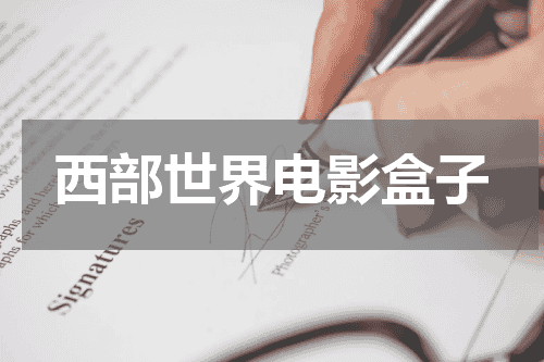 西部世界电影盒子