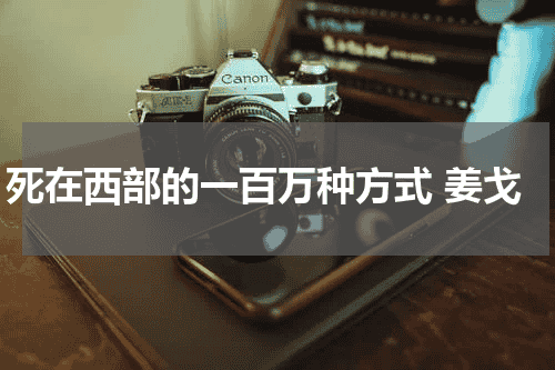 死在西部的一百万种方式 姜戈