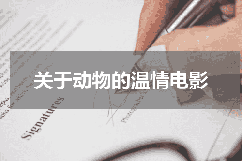 关于动物的温情电影
