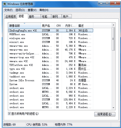 win7任务管理器被禁用