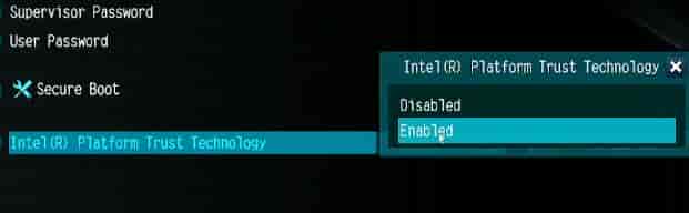 win11 tpm2.0开启的方法