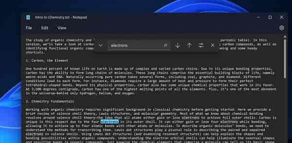 微软重新构建win11记事本应用 功能和界面焕然一新