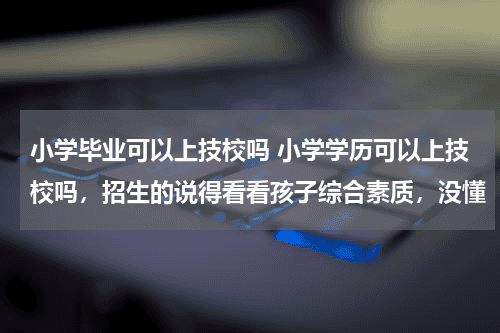 小学毕业可以上技校吗 小学学历可以上技校吗，招生的说得看看孩子综合素质，没懂教育资讯网-教育行业资讯百科大全