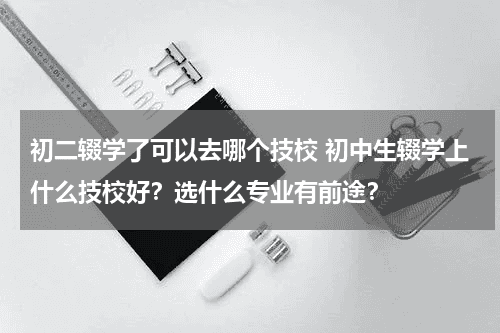 初二辍学了可以去哪个技校 初中生辍学上什么技校好？选什么专业有前途？教育资讯网-教育行业资讯百科大全