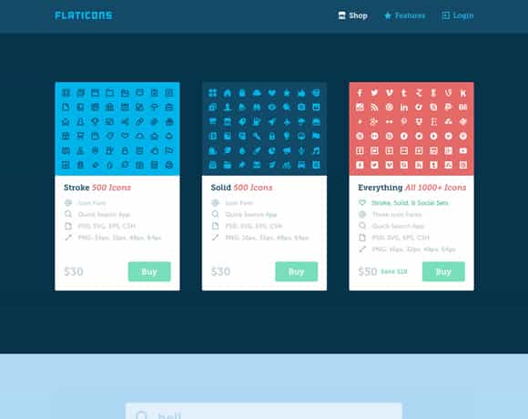 23 Examples of Flat Websites 23 Examples of Flat Websites